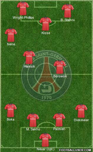 Paris Saint-Germain Formation 2011