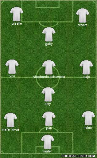 Pro Evolution Soccer Team Formation 2011