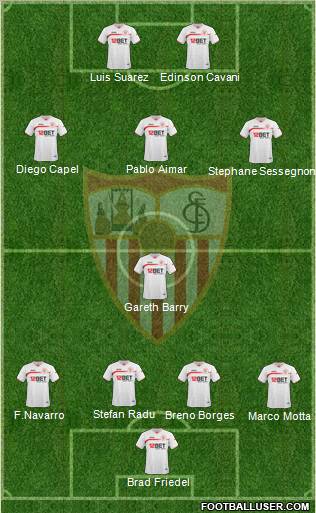 Sevilla F.C., S.A.D. Formation 2011