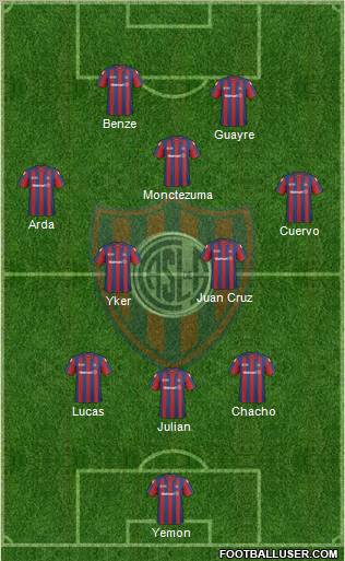 San Lorenzo de Almagro Formation 2011