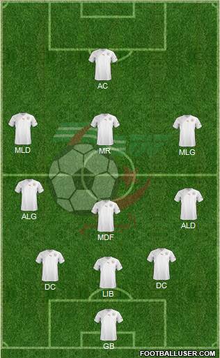 Algeria Formation 2011