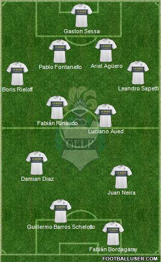 Gimnasia y Esgrima de La Plata Formation 2011