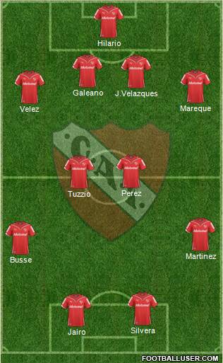 Independiente Formation 2011