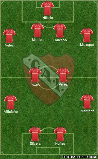 Independiente Formation 2011
