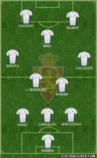 R. Zaragoza S.A.D. Formation 2011