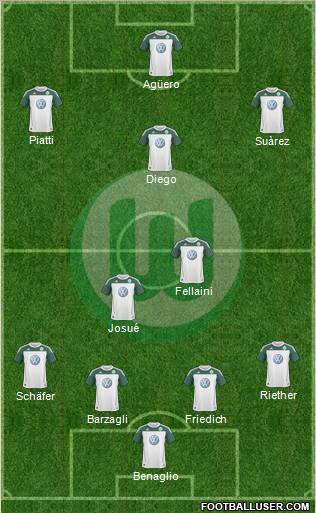 VfL Wolfsburg Formation 2011