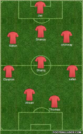 Manchester United Formation 2011