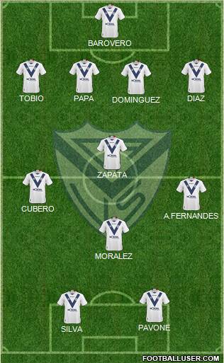 Vélez Sarsfield Formation 2011