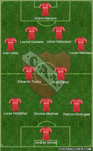 Independiente Formation 2011