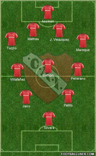 Independiente Formation 2011