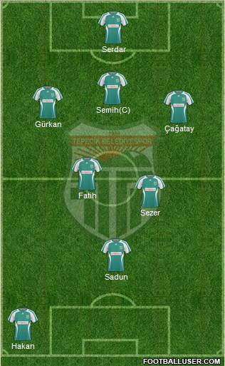 Tepecik Belediyespor Formation 2011