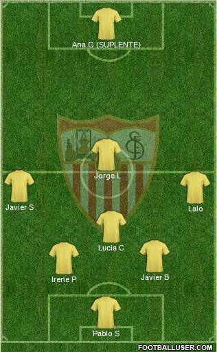 Sevilla F.C., S.A.D. Formation 2011