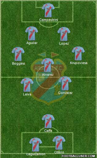 Arsenal de Sarandí Formation 2011