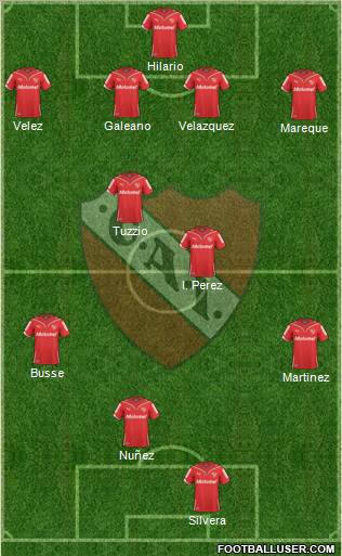 Independiente Formation 2011