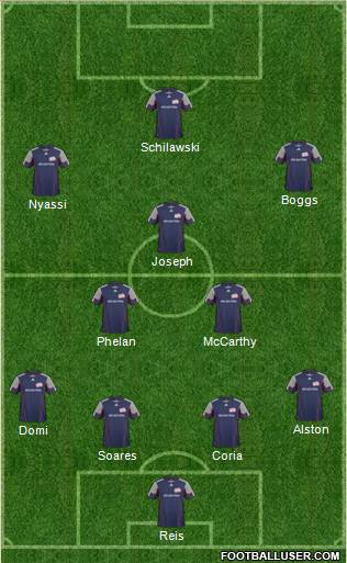 New England Revolution Formation 2011