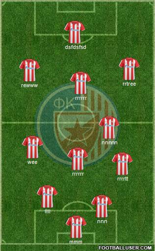FC Red Star Belgrade Formation 2011