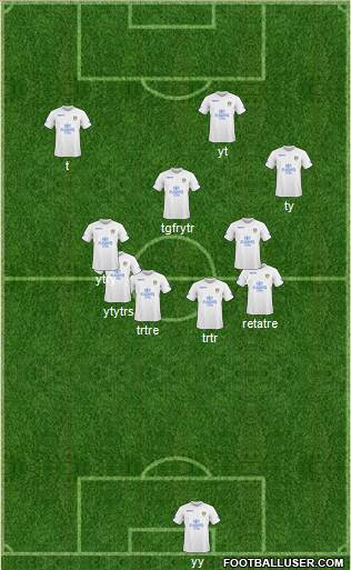 Leeds United Formation 2011