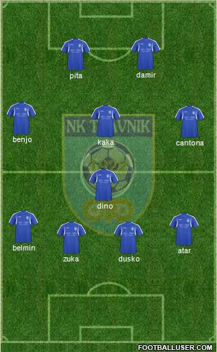 FK Travnik Formation 2011