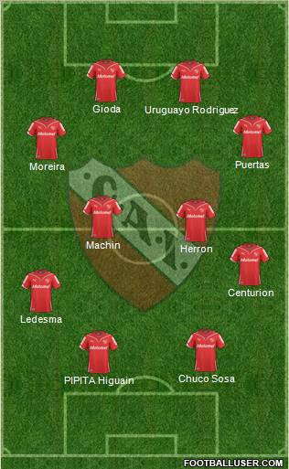 Independiente Formation 2011
