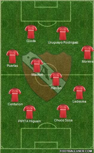 Independiente Formation 2011