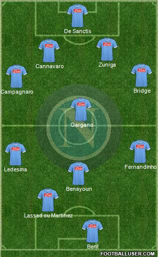 Napoli Formation 2011