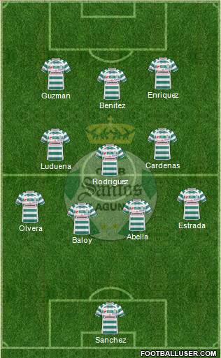 Club Deportivo Santos Laguna Formation 2011