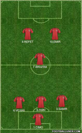 Albania Formation 2011