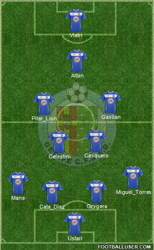 Getafe C.F., S.A.D. Formation 2011