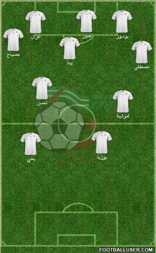 Algeria Formation 2011