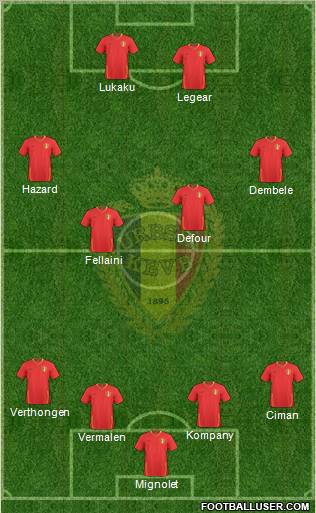 Belgium Formation 2011