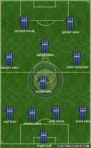 F.C. Internazionale Formation 2011