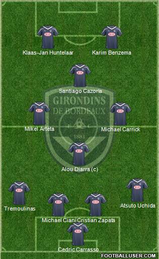 FC Girondins de Bordeaux Formation 2011
