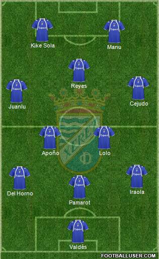 Xerez C.D., S.A.D. Formation 2011