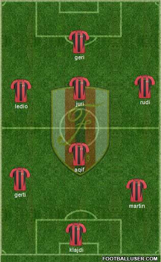 KS Flamurtari Vlorë Formation 2011