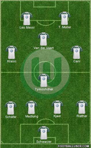 VfL Wolfsburg Formation 2011