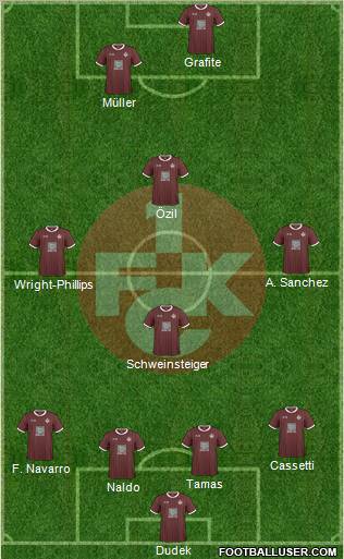 1.FC Kaiserslautern Formation 2011