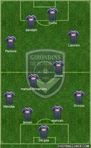FC Girondins de Bordeaux Formation 2011