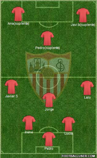 Sevilla F.C., S.A.D. Formation 2011