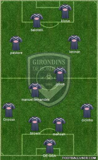 FC Girondins de Bordeaux Formation 2011