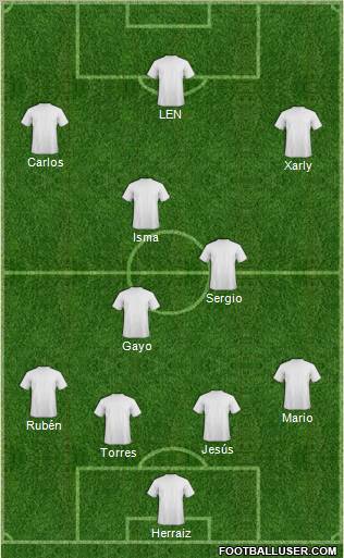 Pro Evolution Soccer Team Formation 2011