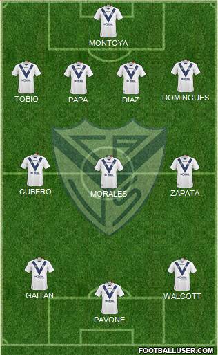 Vélez Sarsfield Formation 2011