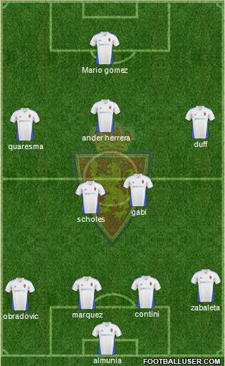 R. Zaragoza S.A.D. Formation 2011