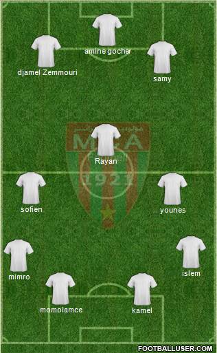 Mouloudia Club d'Alger Formation 2011