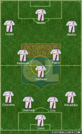 Olympique Lyonnais Formation 2011