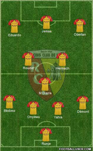 Racing Club de Lens Formation 2011