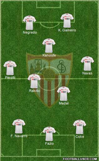 Sevilla F.C., S.A.D. Formation 2011