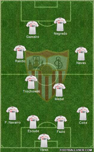 Sevilla F.C., S.A.D. Formation 2011