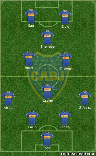 Boca Juniors Formation 2011