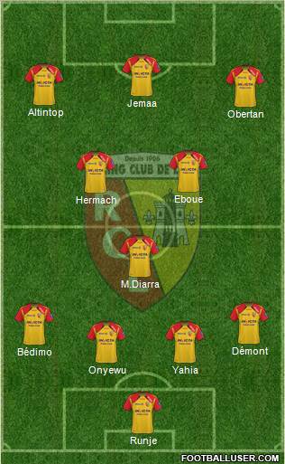 Racing Club de Lens Formation 2011