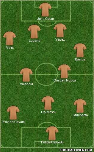 World Cup 2010 Team Formation 2011
